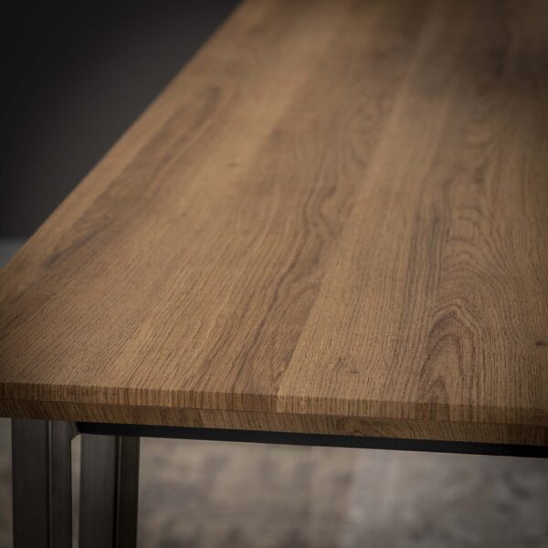 0c04-3faa-454b-bd1a-97357dce8b3e.jpg D - Hoyz - Eetkamertafel - Hout - Eiken - Bruin - 160x90x76