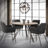 D - Hoyz - Armstoel Wing - Zwart - 2 Stuks - 60x64x81