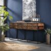 D - Hoyz - Dressoir Float met 6 Lades - 160cm Breed - Hardhout