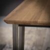 D - Hoyz - Eetkamertafel Industrieel - Bruin - Hout - Staal - 190x90x76
