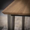 D - Bartafel 140x70 V-poot UIT ASSORTIMENT