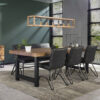 D - Hoyz - Eetkamertafel Boomstam - 240x100x77 - Bruin - Hout